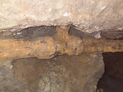 Old Plumbing Line Replacement