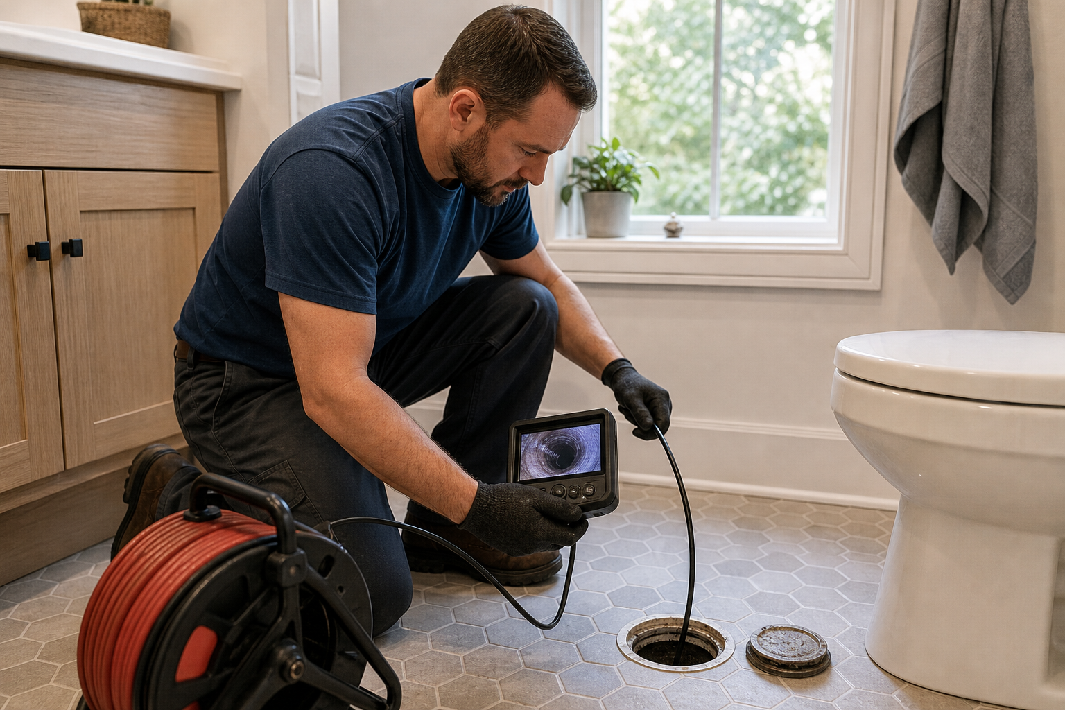 Drain Camera Inspection Terrell TX: What to Expect